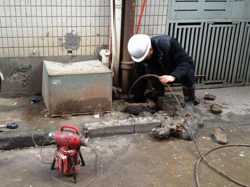 新乐疏通下水道-洗菜池疏通